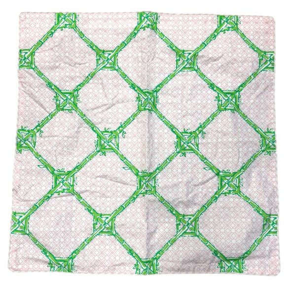 Lilly Pulitzer Reversible Bamboo Butterfly Euro Pillow Cover Pink Tropical NEW - Picture 1 of 11